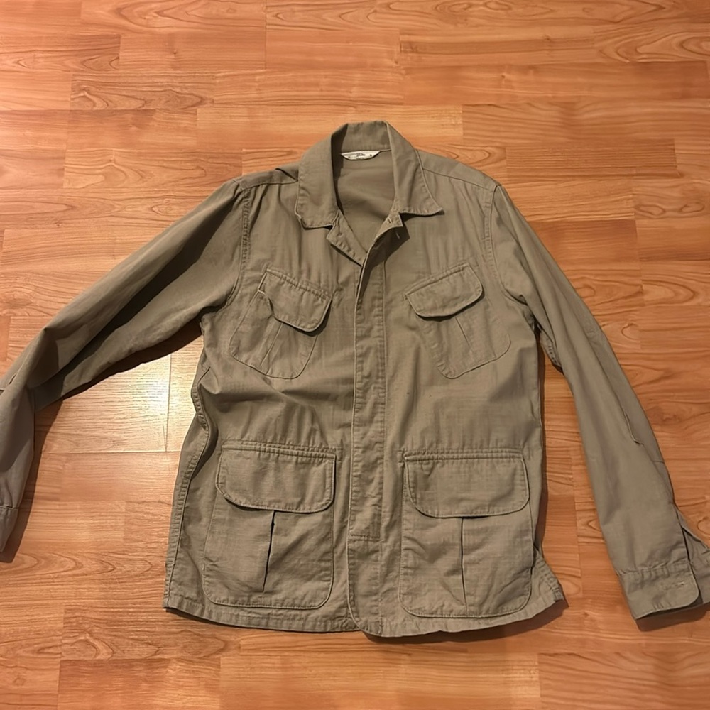3sixteen fatigue ripstop M shirt jacket